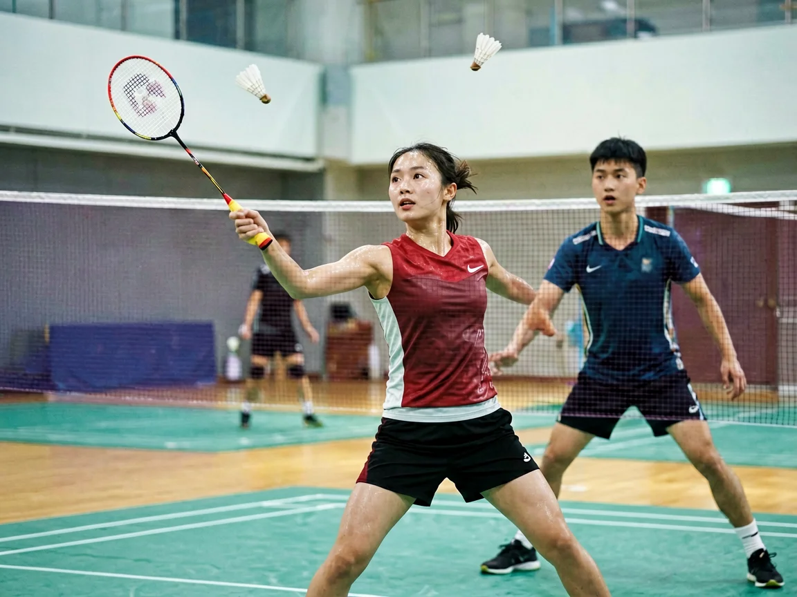 场馆内梳理对阵联合杯签表